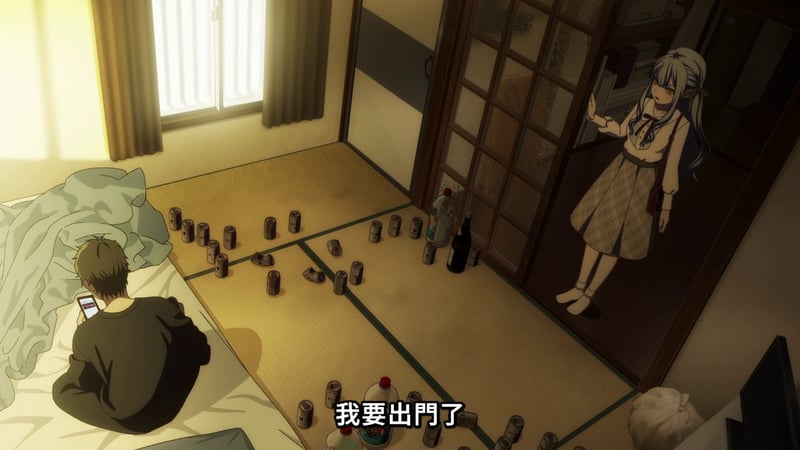 MyGO! 房间凌乱场景：女孩准备出门