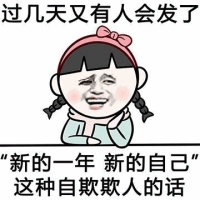 新的一年新的自己？自欺欺人的话罢了