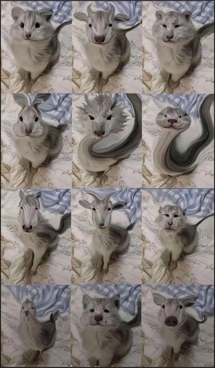 AI改造猫咪（龙版）
