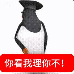 高雅人士：你看我理你不！