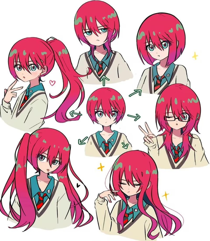 原创AI动漫角色