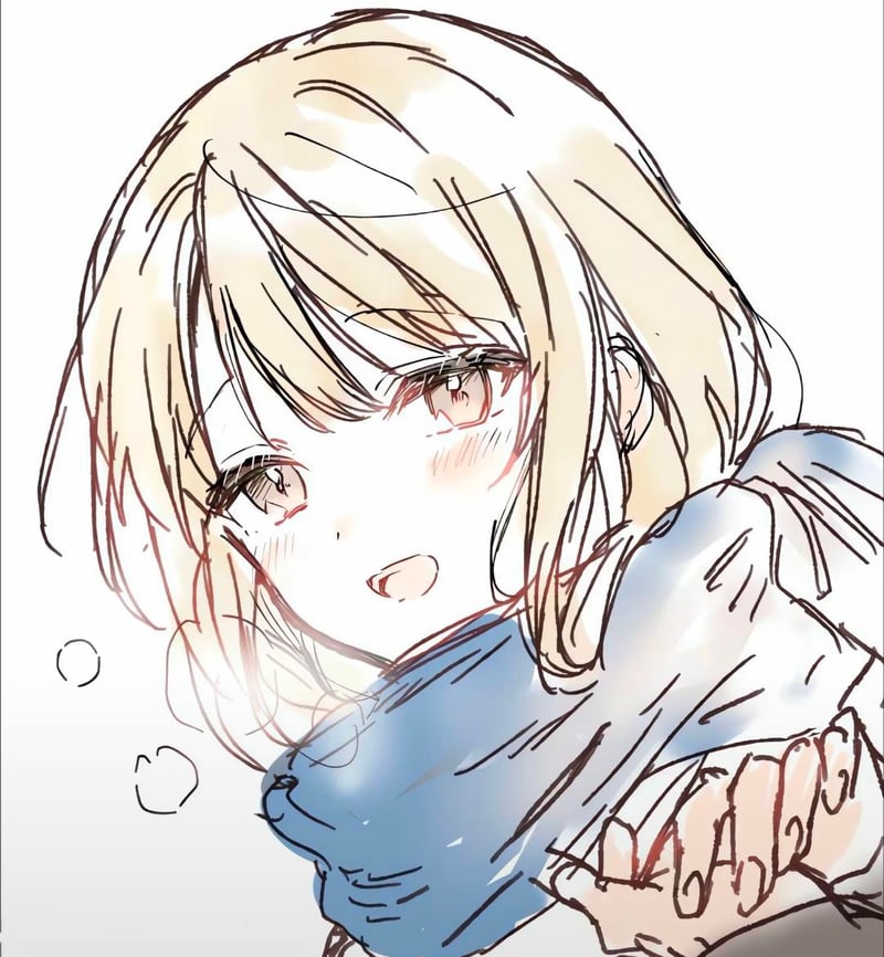 原创金发少女