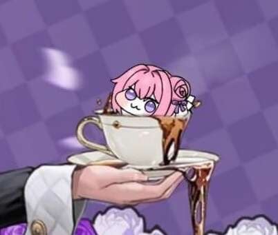 Doro掉进咖啡杯啦！