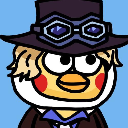 鸡你太美 卡通鸭子形象