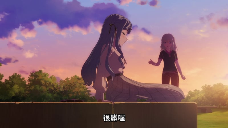 MyGO! 角色夕阳下互动场景