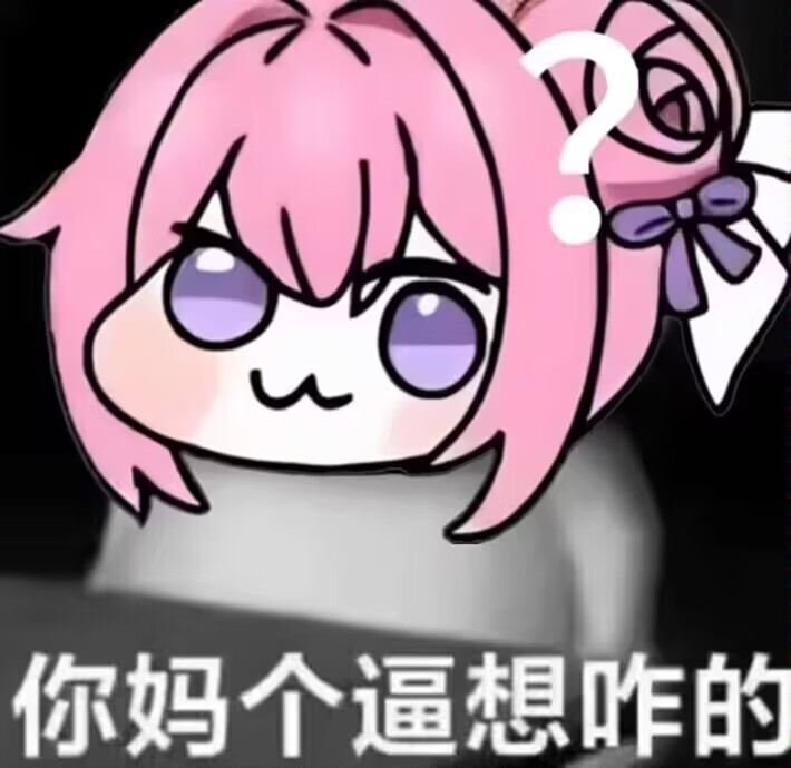Doro疑惑暴躁表情包