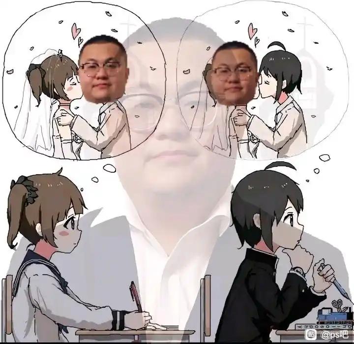 二次元原创梗图角色
