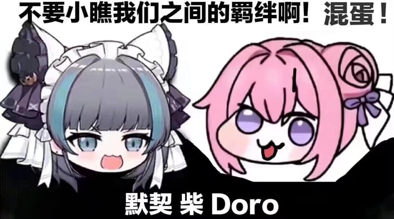 不要小瞧我们之间的羁绊啊！混蛋！- 默契柴Doro