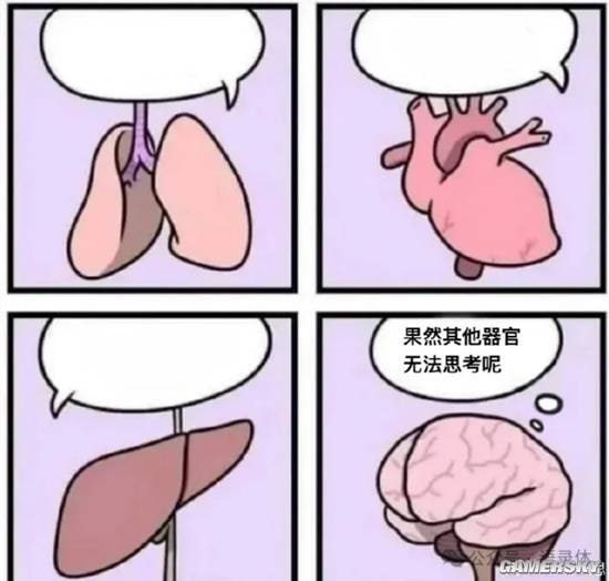 拟人化器官梗图封面