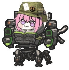 Doro（桃乐丝二创）机械身体呆萌动态表情包