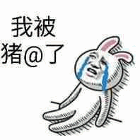 我被猪@了的哭泣兔子