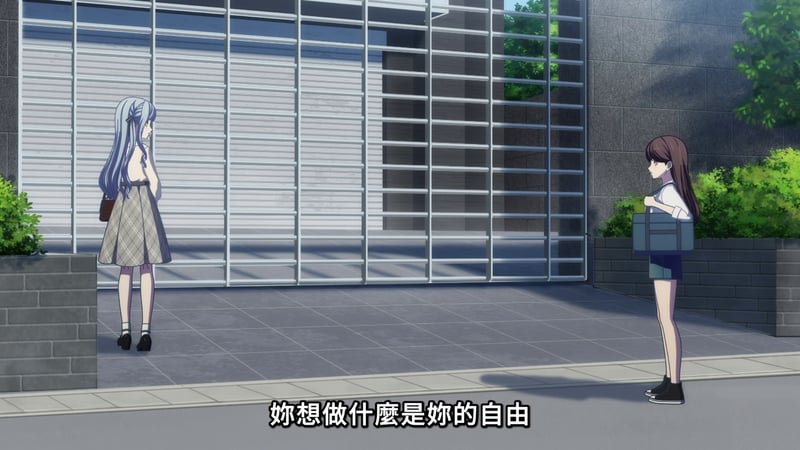 MyGO! 动漫场景：两位少女的对话