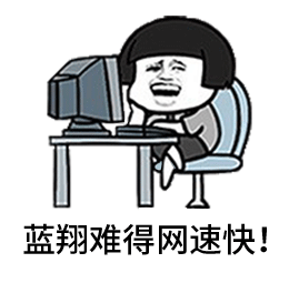 蓝翔难得网速快的兴奋瞬间