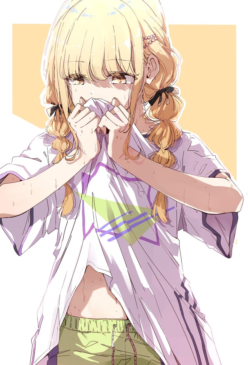 原创金发少女