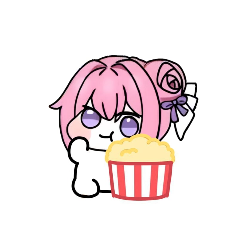胜利女神妮姬Doro吃爆米花二创表情包