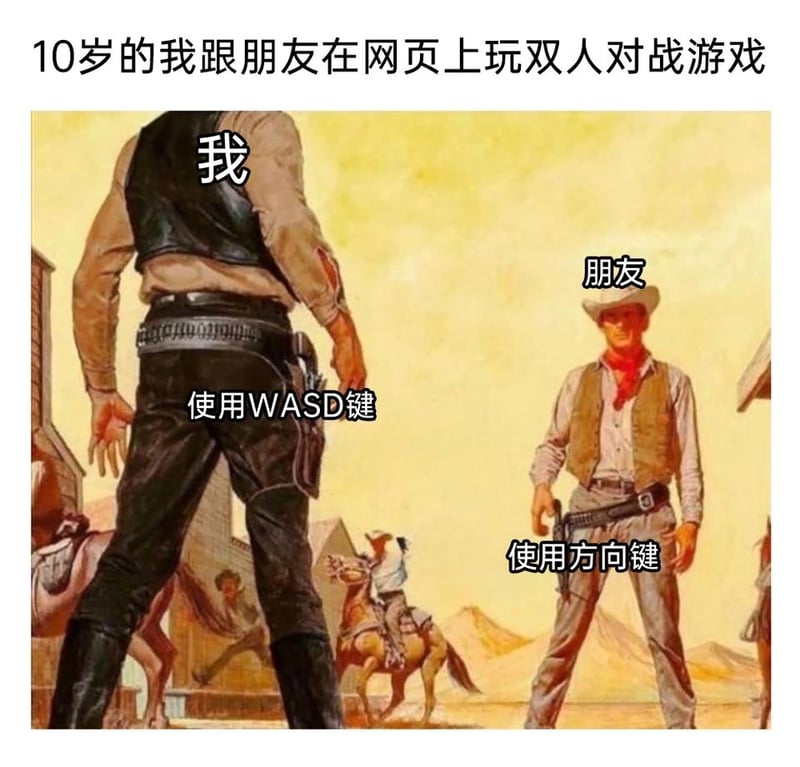 复古西部牛仔插画
