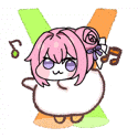 Doro（桃乐丝二创）呆萌音乐律动动图