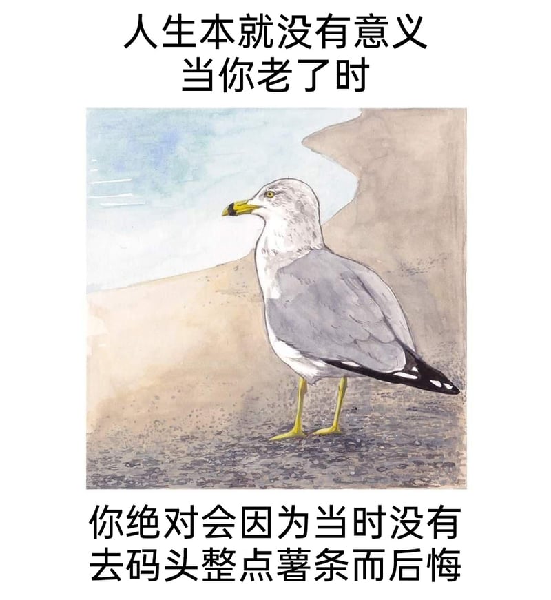网络梗图《去码头整点薯条》