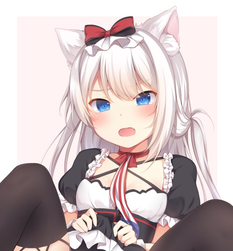 原创猫耳女仆少女