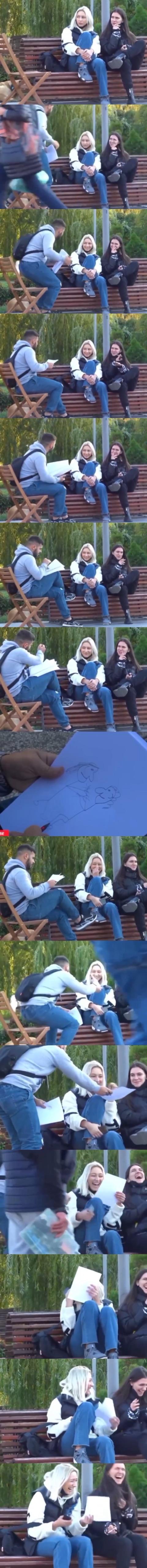 金发女生