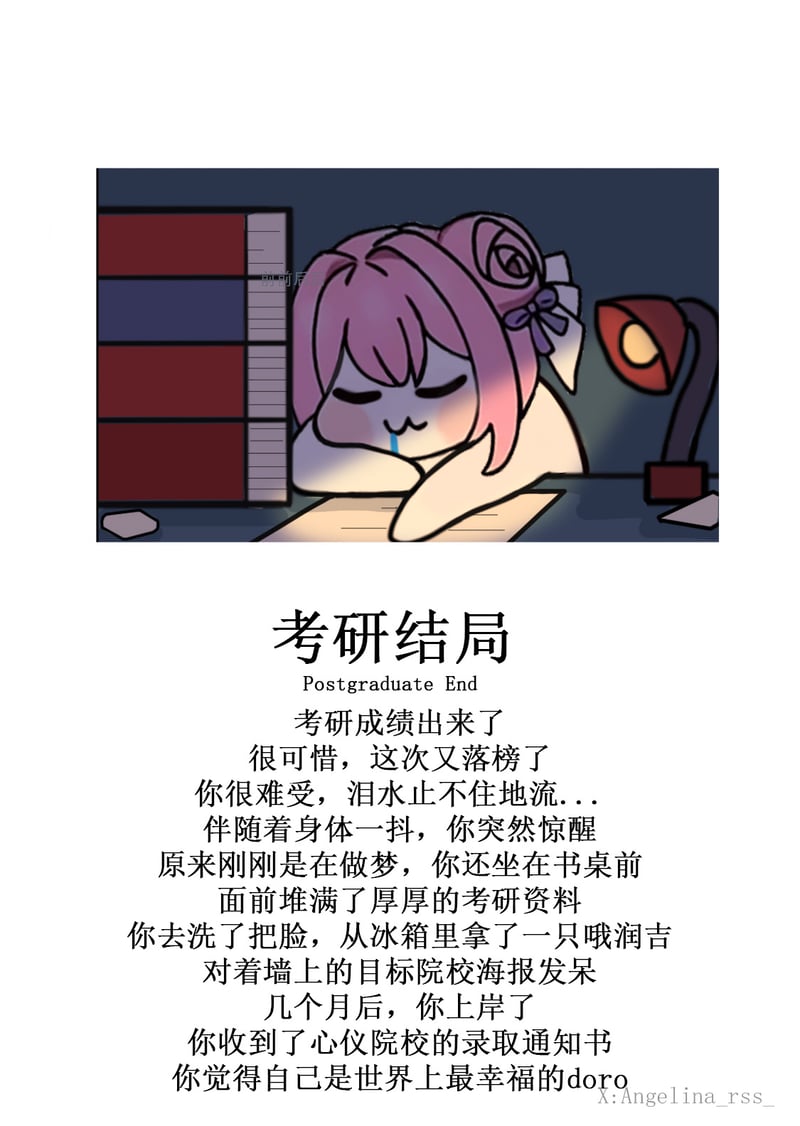 考研结局