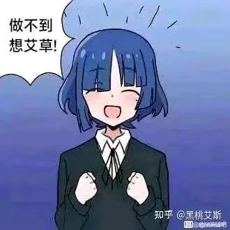 这是一张以动画《孤独摇滚！》里的角色山田凉为原型的二次创作表情包，图中山田凉双眼紧闭、嘴巴大张，双手攥拳放在胸前，露出崩溃抓狂的神情，旁边的对白气泡里写着「做不到 想艾草！」。这里的「艾草」是谐音梗，谐音「哀嚎」，表达自己面对难以完成的事时，想要崩溃哀嚎的情绪，用可爱的卡通角色来表现这种抓狂的心情，很贴合年轻人遇到困难时的心态。