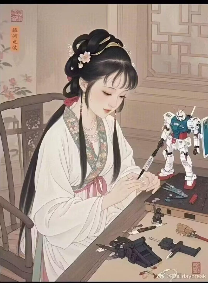原创古风形象
