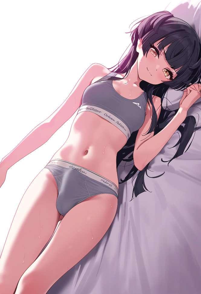 原创银发二次元少女