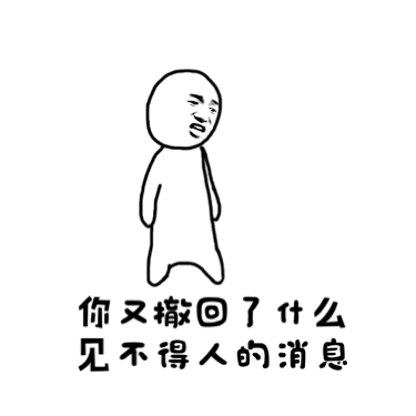 你又撤回了什么见不得人的消息