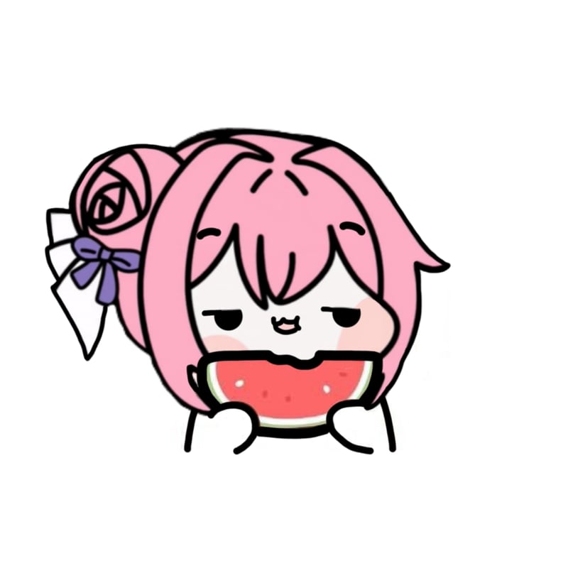 Doro吃西瓜表情包