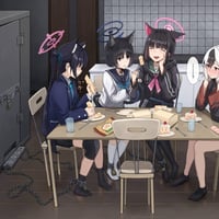 蓝发猫耳少女