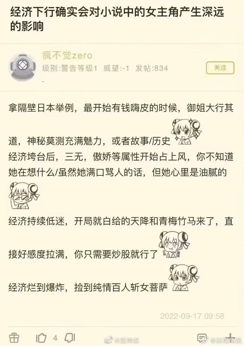 原创双马尾表情包角色