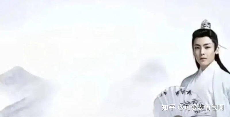 古风小生侯明昊古装剧照