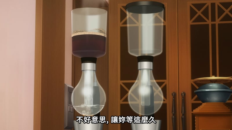 MyGO! 场景中的咖啡器具特写