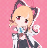 猫耳卡通女孩