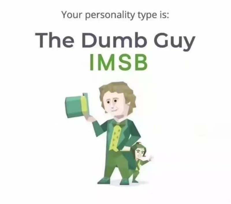 网络MBTI恶搞梗图