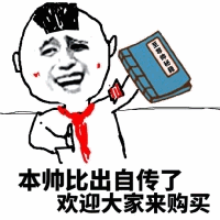 本帅比出自传啦，欢迎购买
