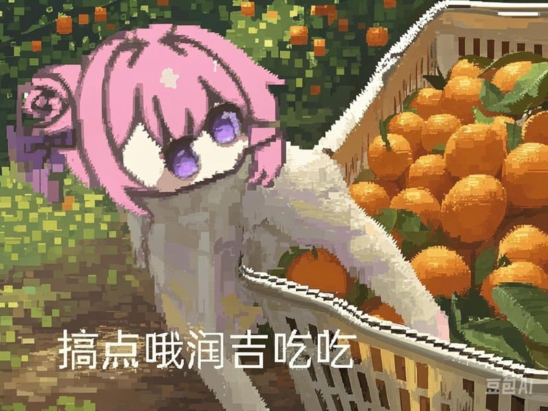 Doro搞点哦润吉吃吃 胜利女神妮姬二创像素图