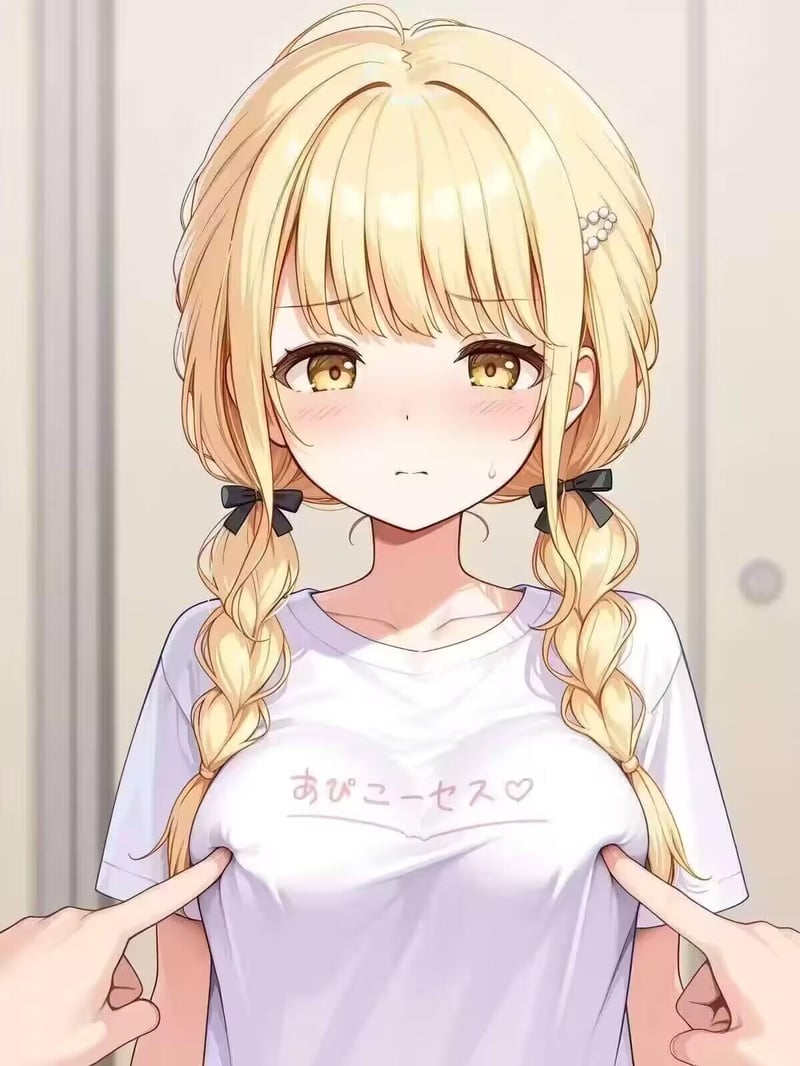 原创金发少女