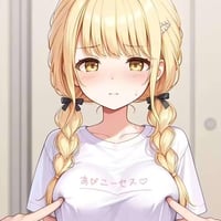 原创金发少女
