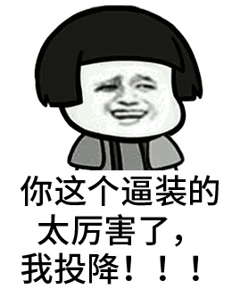 装X太厉害我投降动态表情包