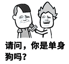 被问单身狗的崩溃瞬间