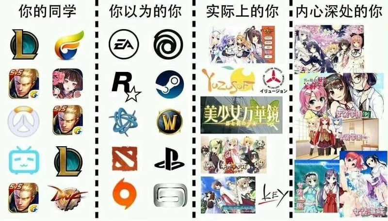 《女装学园》《女装海峡》《女装山脉》