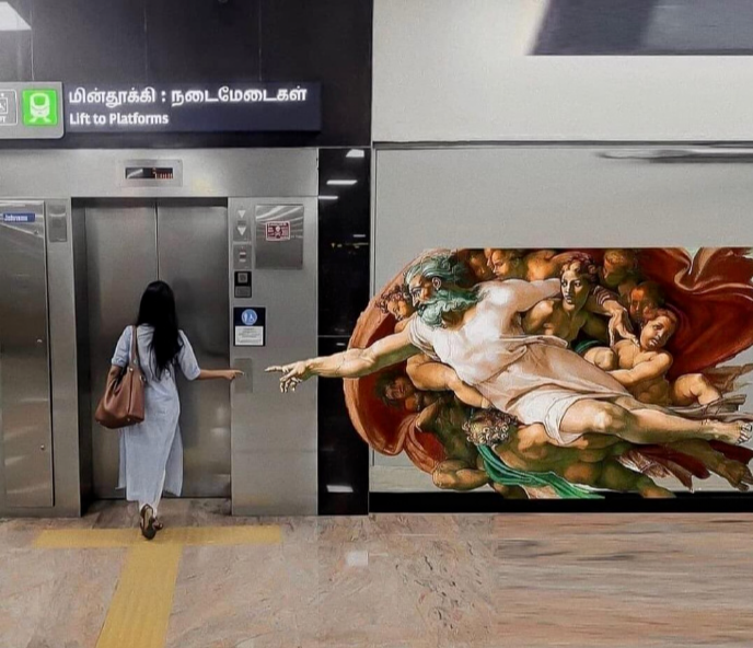 西斯廷教堂天顶画