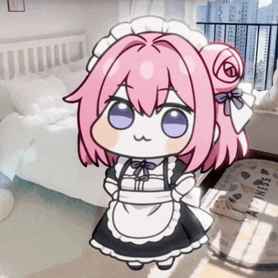 Doro女仆装萌系表情动态表情包 | 胜利女神：妮姬二创