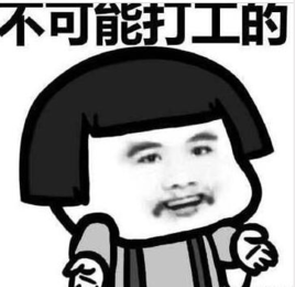 窃·格瓦拉 '不可能打工的' 卡通表情包