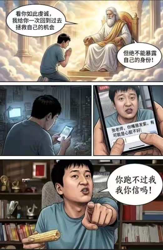 网络热梗改编漫画