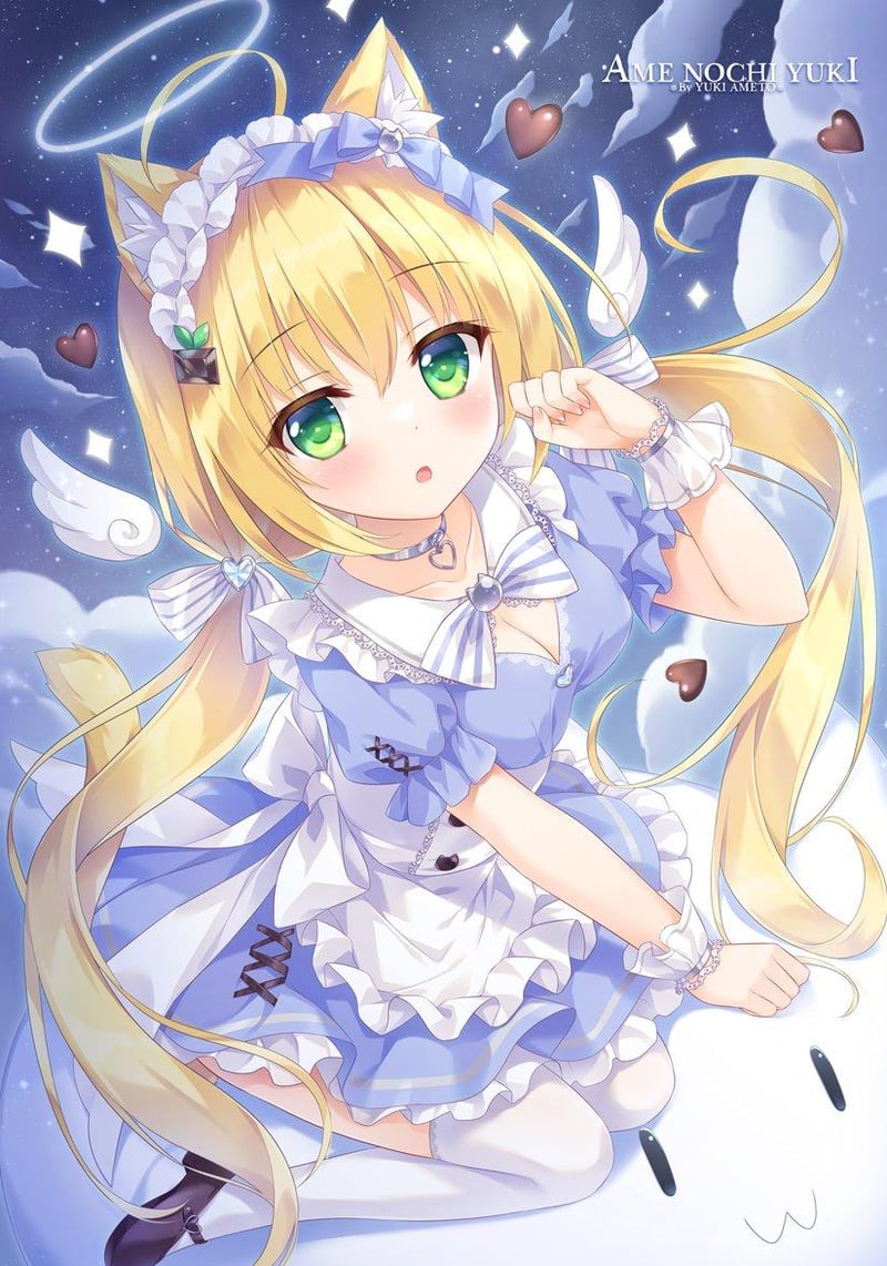 原创插画《AME NOCHI YUKI》