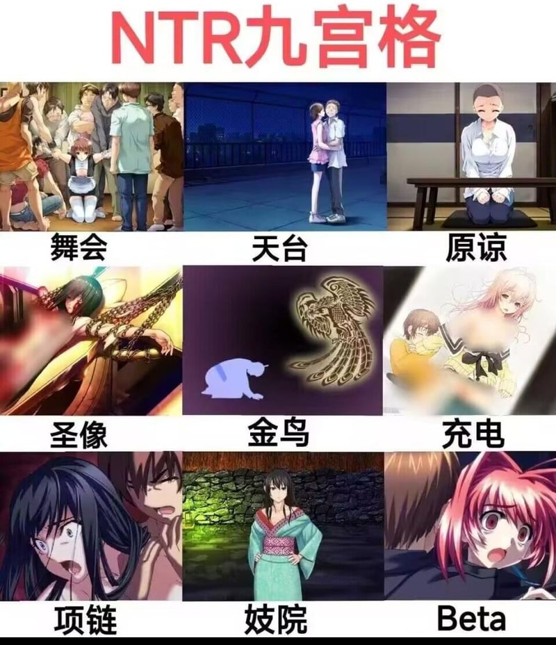 某NTR类ACG作品