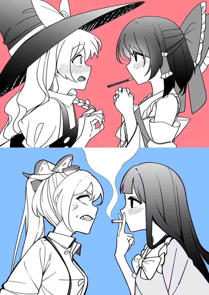 原创黑发女生
